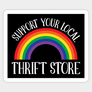 Thrifting Support Your Local Thrift Store Sticker